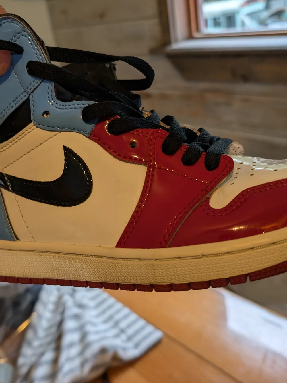 Jordan Air Jordan 1 Retro OG High Fearless Leather NIKE Colorblock CK5666-100